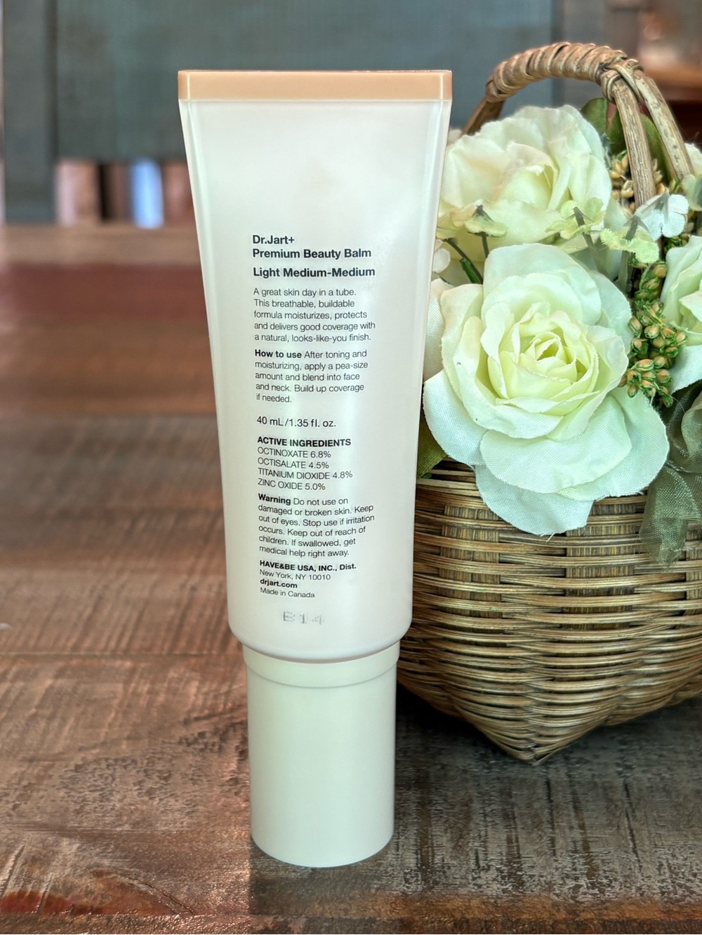 Dr. Jart+ BB Beauty Balm TINTED MOISTURIZER with SPF 40 in LIGHT MEDIUM-MEDIUM! - Picture 2 of 3